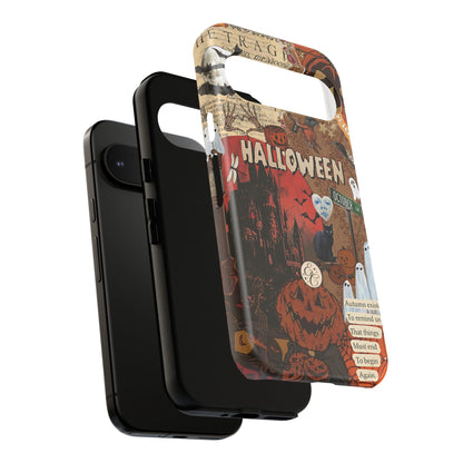 Spooky Season Vintage Collage Phone Case