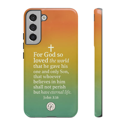 John 3:16 Tough Phone Case