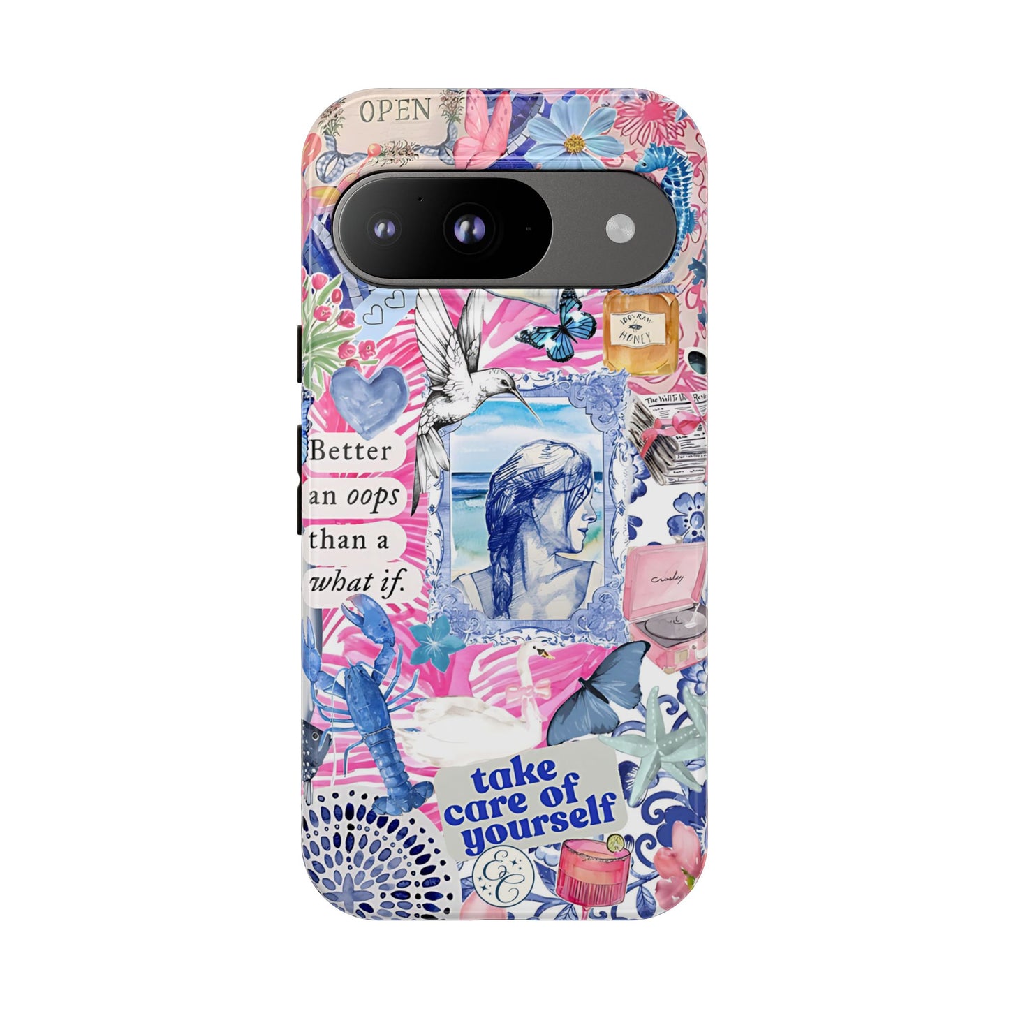 Coquette Summer Time Collage Tough Phone Case