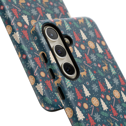 Christmas Pattern Tough Phone Case