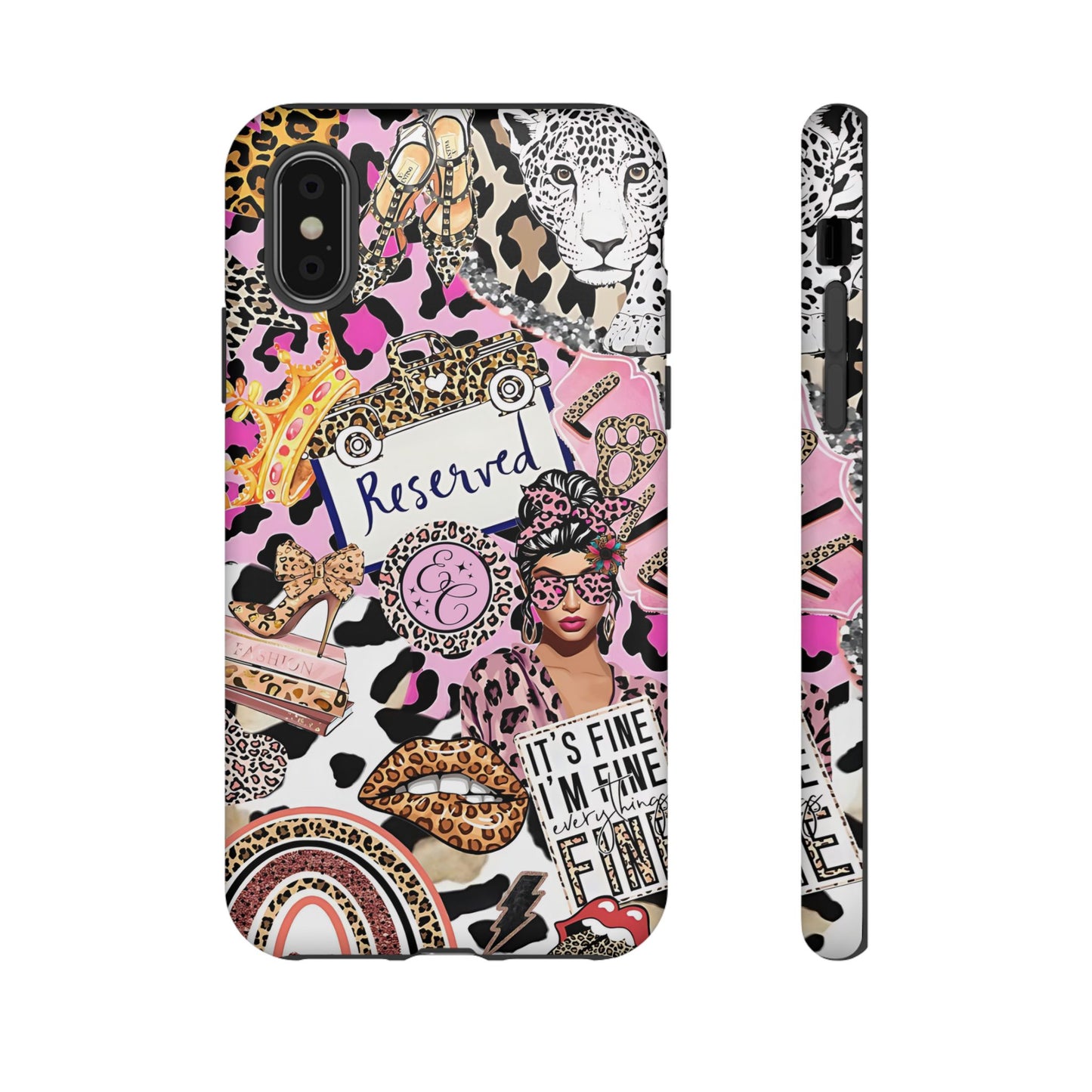 Leopard Wild Glamour Tough Phone Case