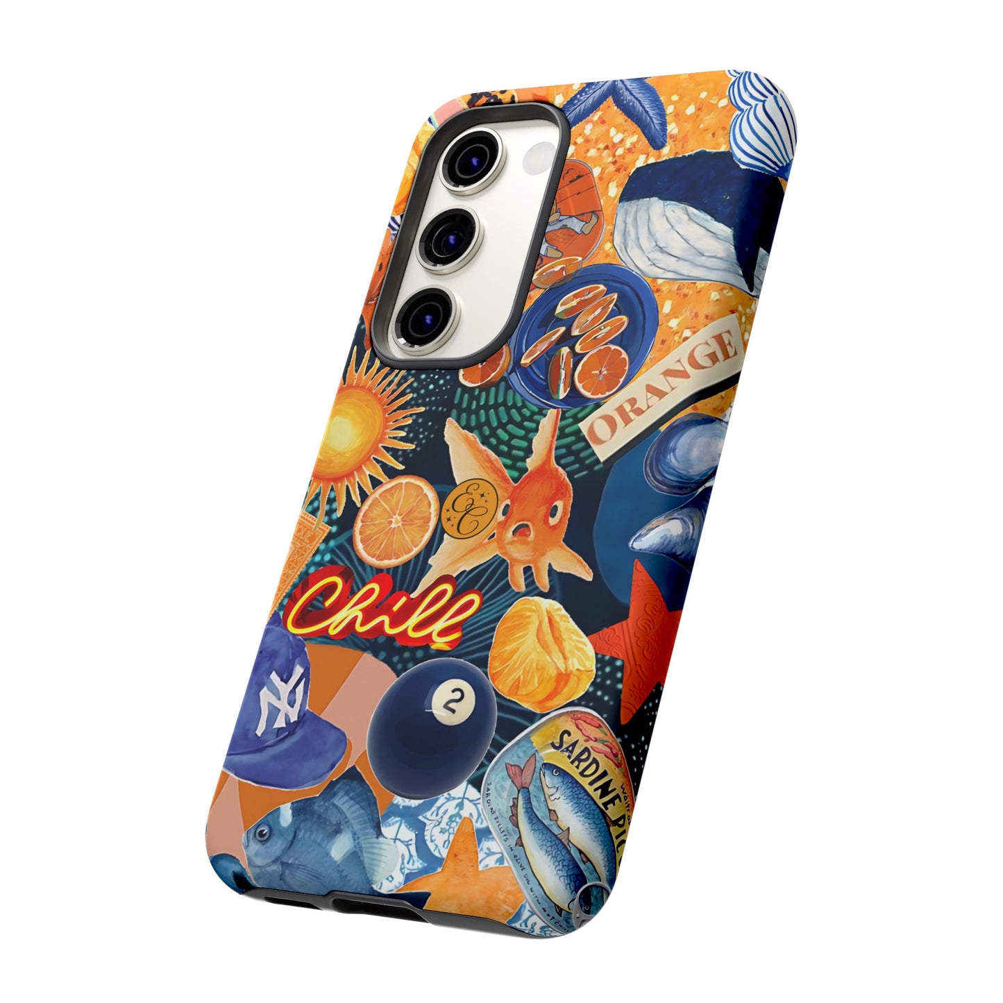 Nautical and Citrus Tough Phone Case