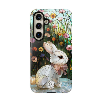 Easter Rabbit Stained Glass Tough Phone Case