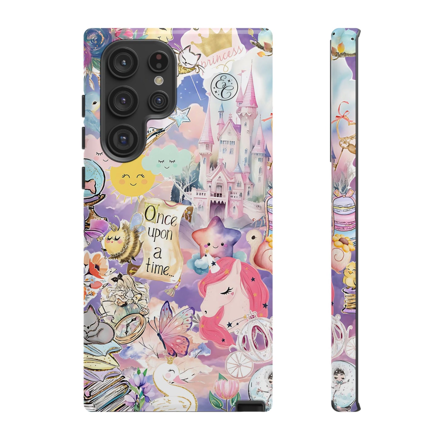 Whimsical Fairytale Collage Tough Phone Case