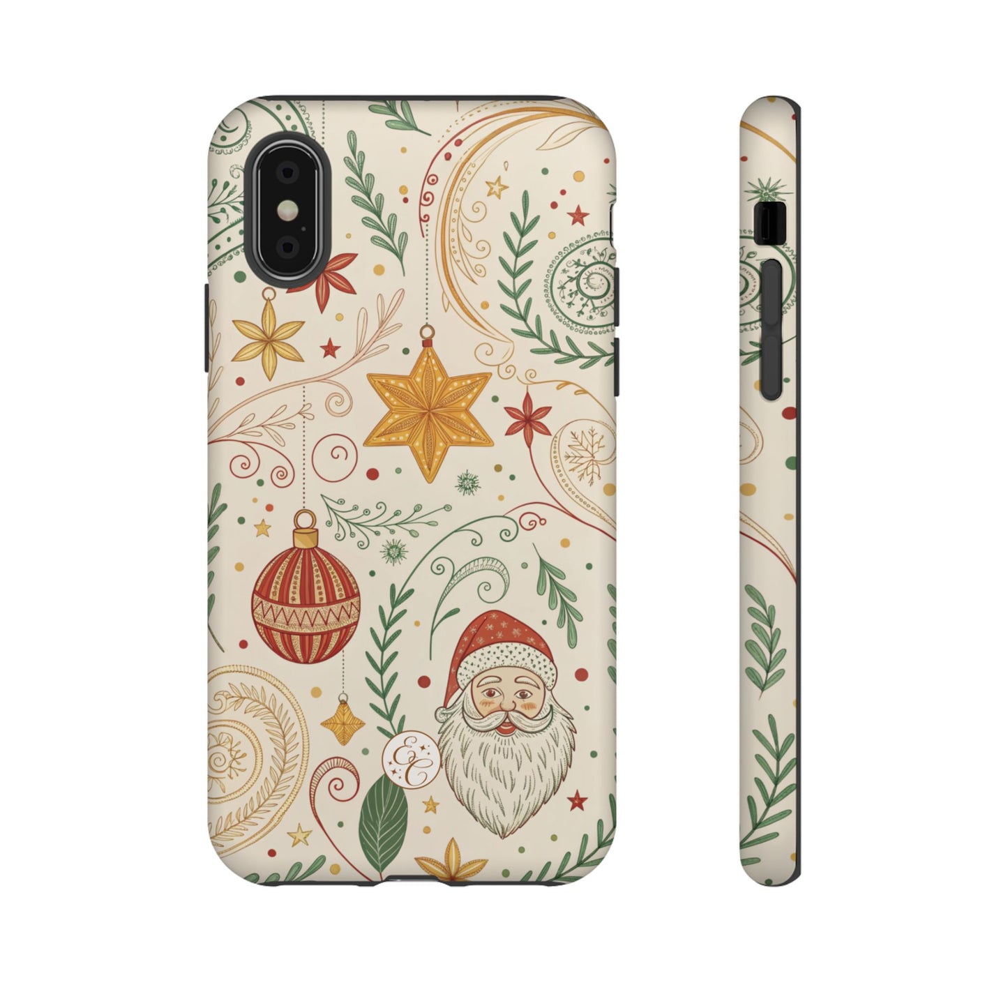 Vintage Santa Tough Phone Case