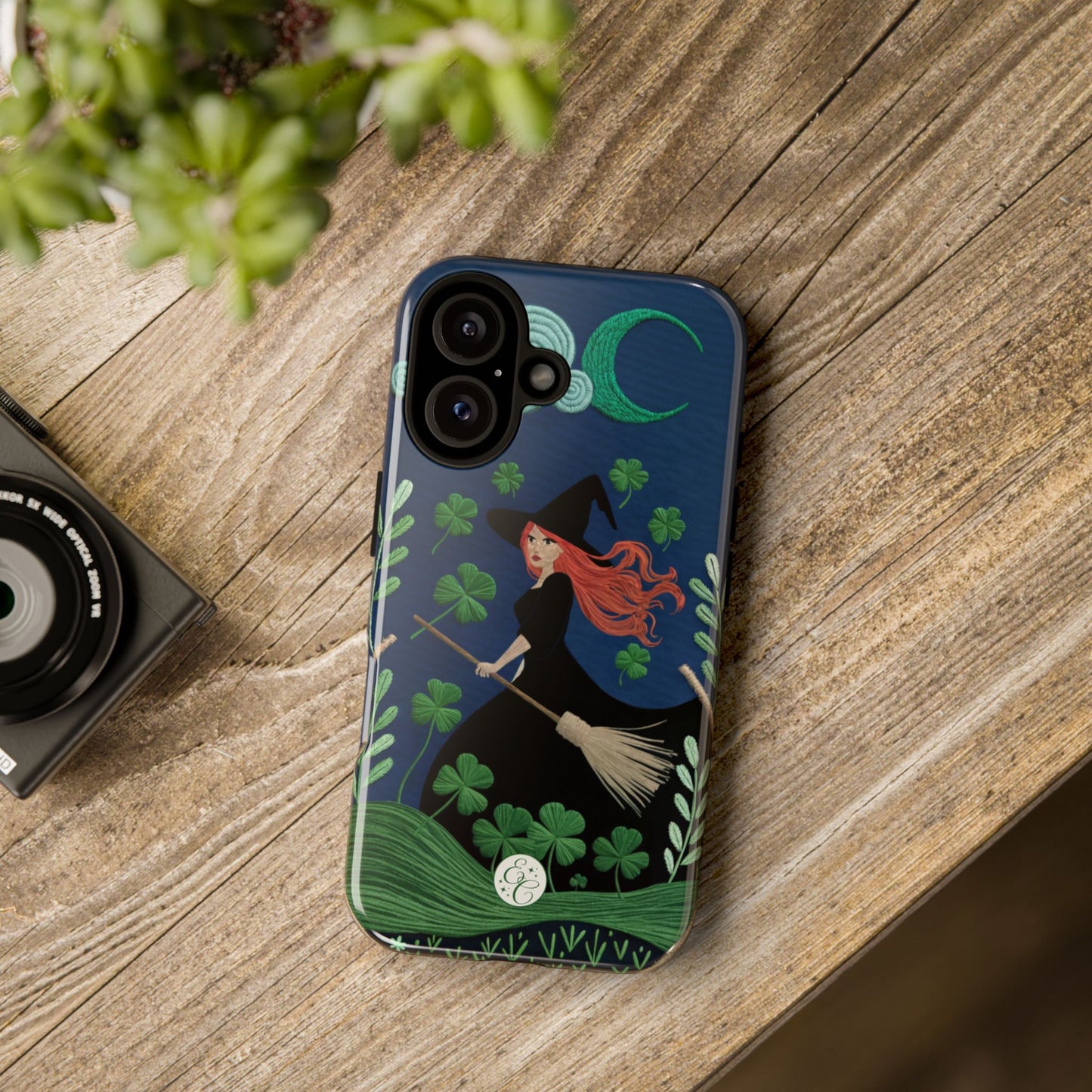 Irish Witch’s Moonlit Stroll Tough Phone Case