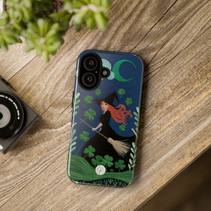 Irish Witch’s Moonlit Stroll Tough Phone Case