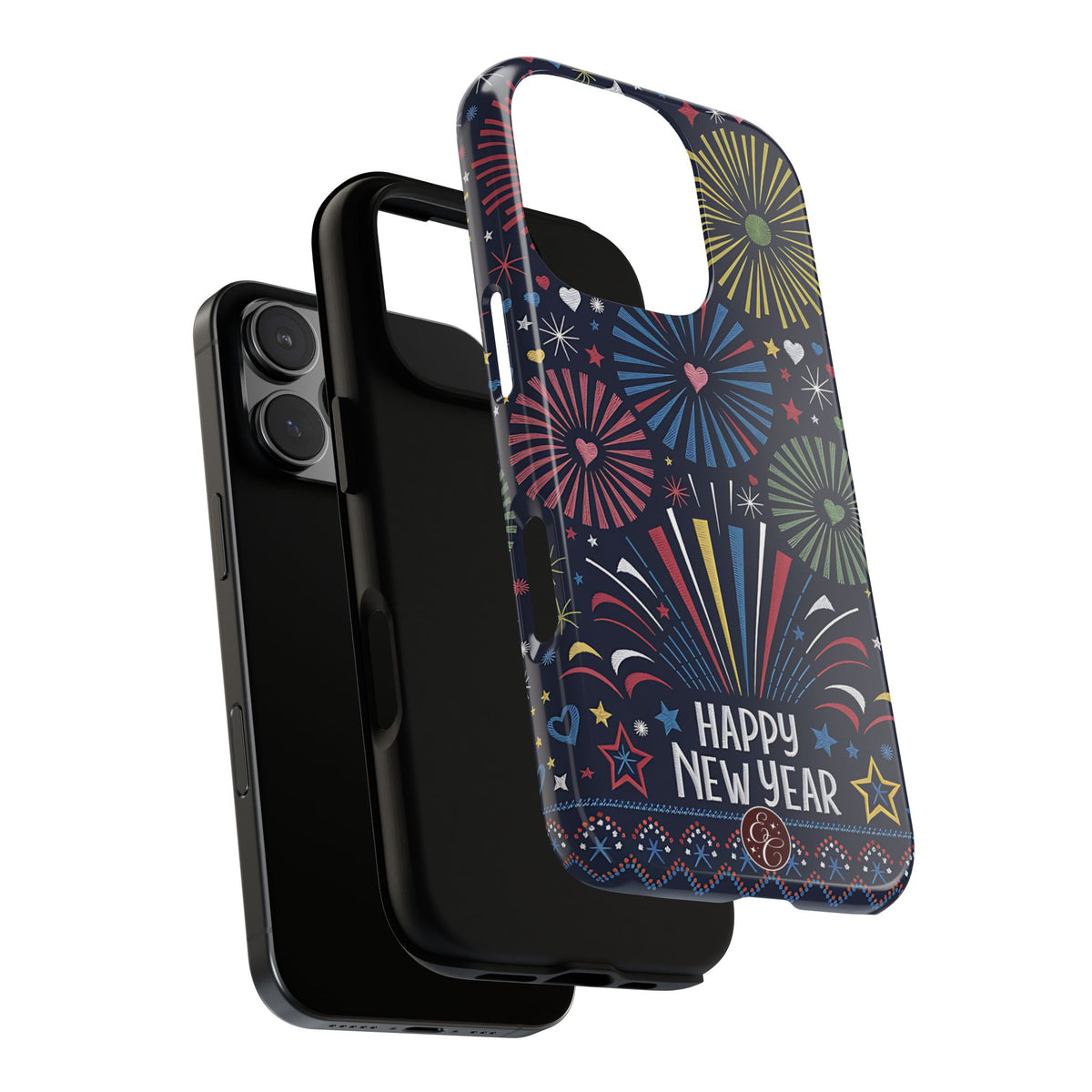 Happy New Year Fireworks Phone Case
