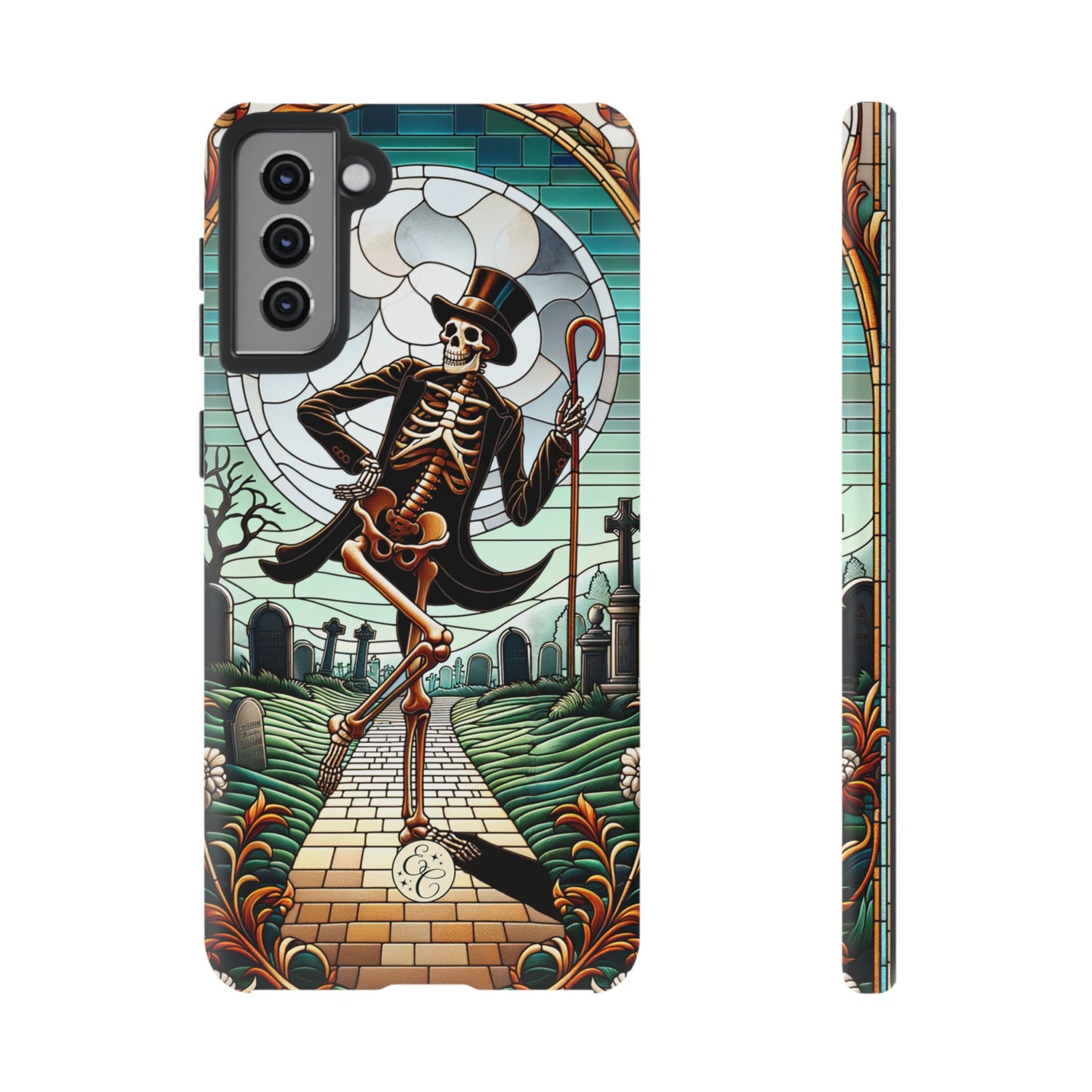 Dancing Skeleton Tough Phone Case