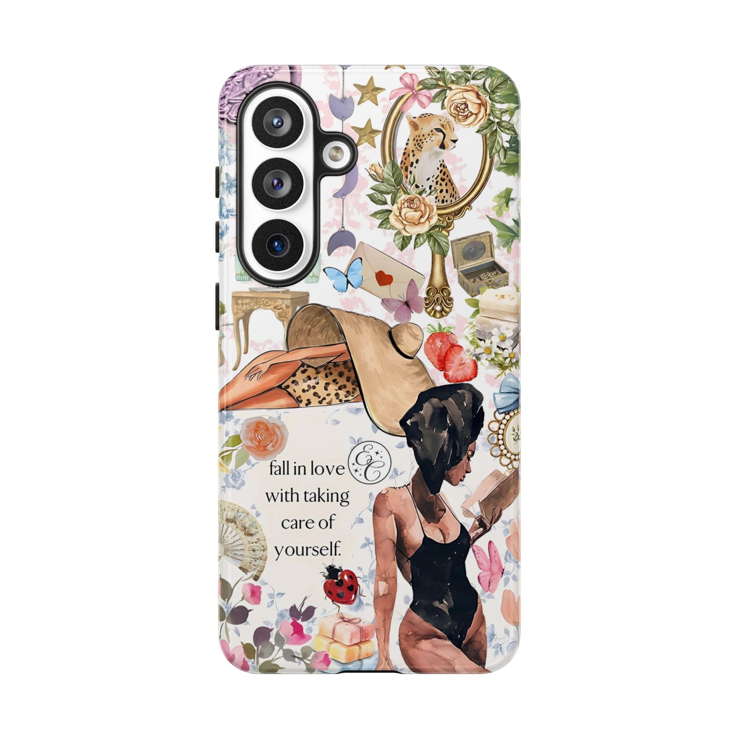 Aesthetic Coquette Collage Tough Phone Case