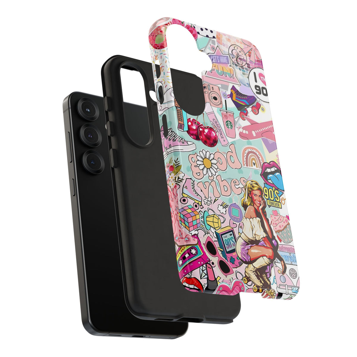 90s Nostalgia Collage Tough Phone Case