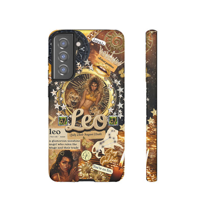 Leo Zodiac Sign Tough Phone Case