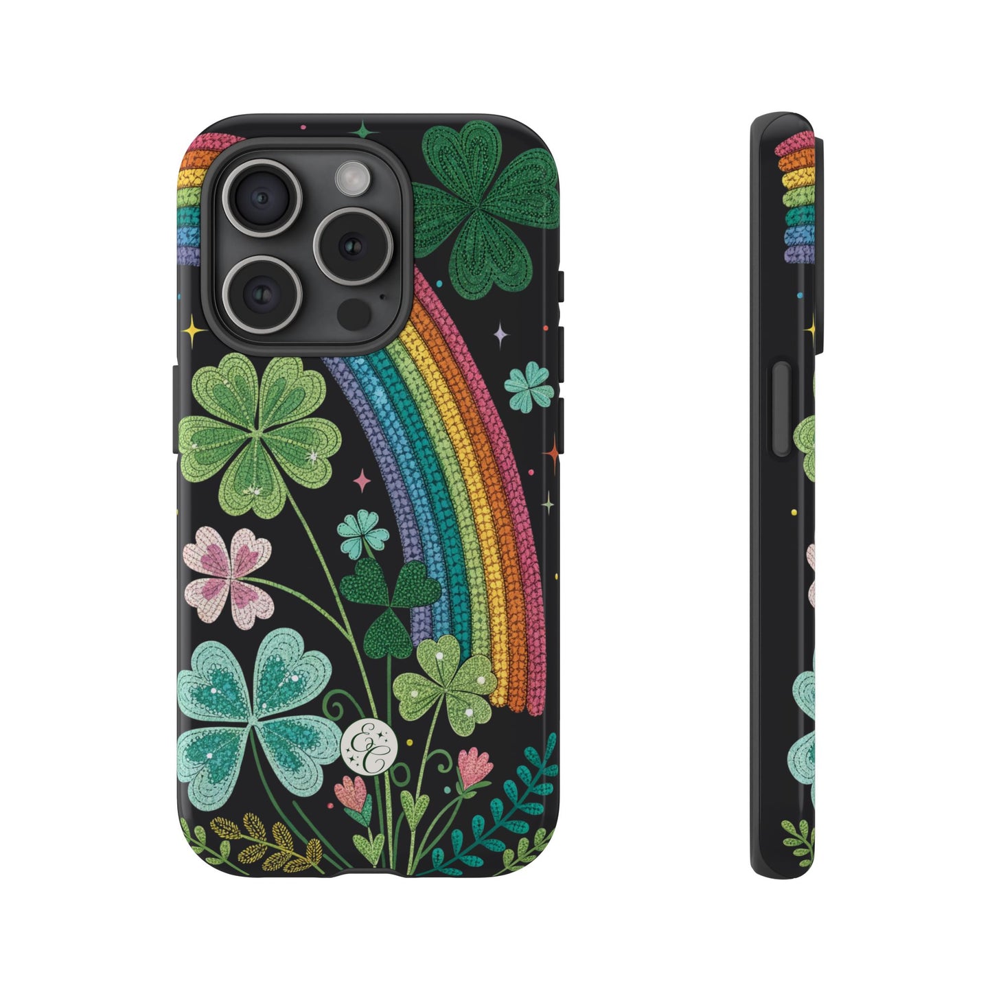 Rainbow & Shamrock Tough Phone Case