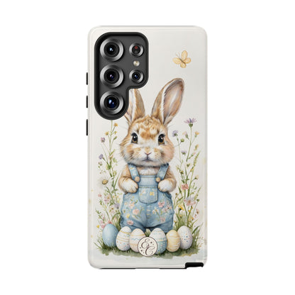 Bunny with Easter Eggs Tough Phone Case