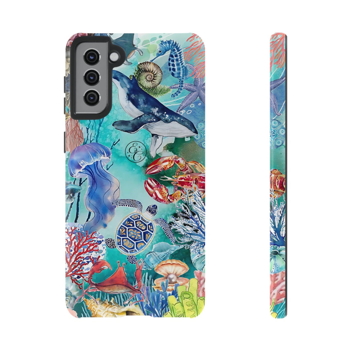 Ocean Wonders Collage Tough Phone Case