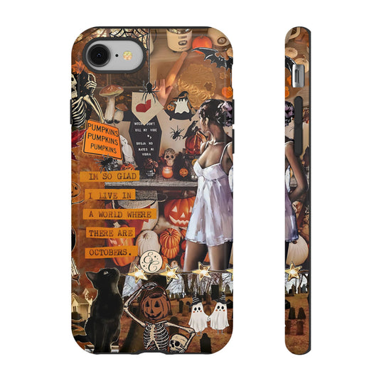 Halloween Aesthetic Collage Tough Phone Case