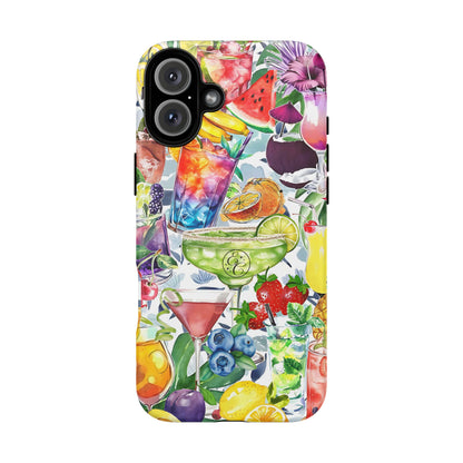 Summer Drinks Tough Phone Case