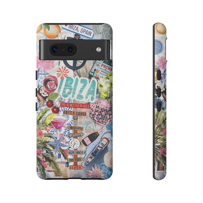 Ibiza Summer Vibes Collage Tough Phone Case