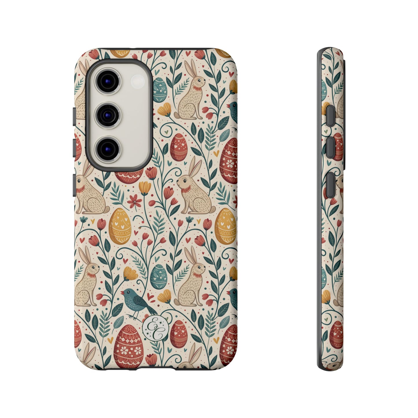 Vintage Easter Pattern Tough Phone Case