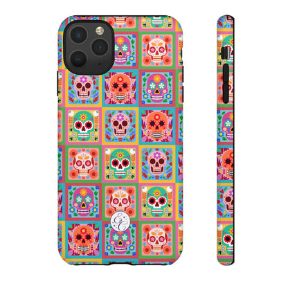 Colorful Sugar Skull Halloween Phone Case
