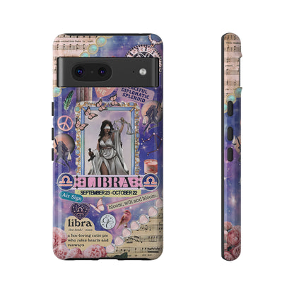 Libra Zodiac Star Sign Tough Phone Case