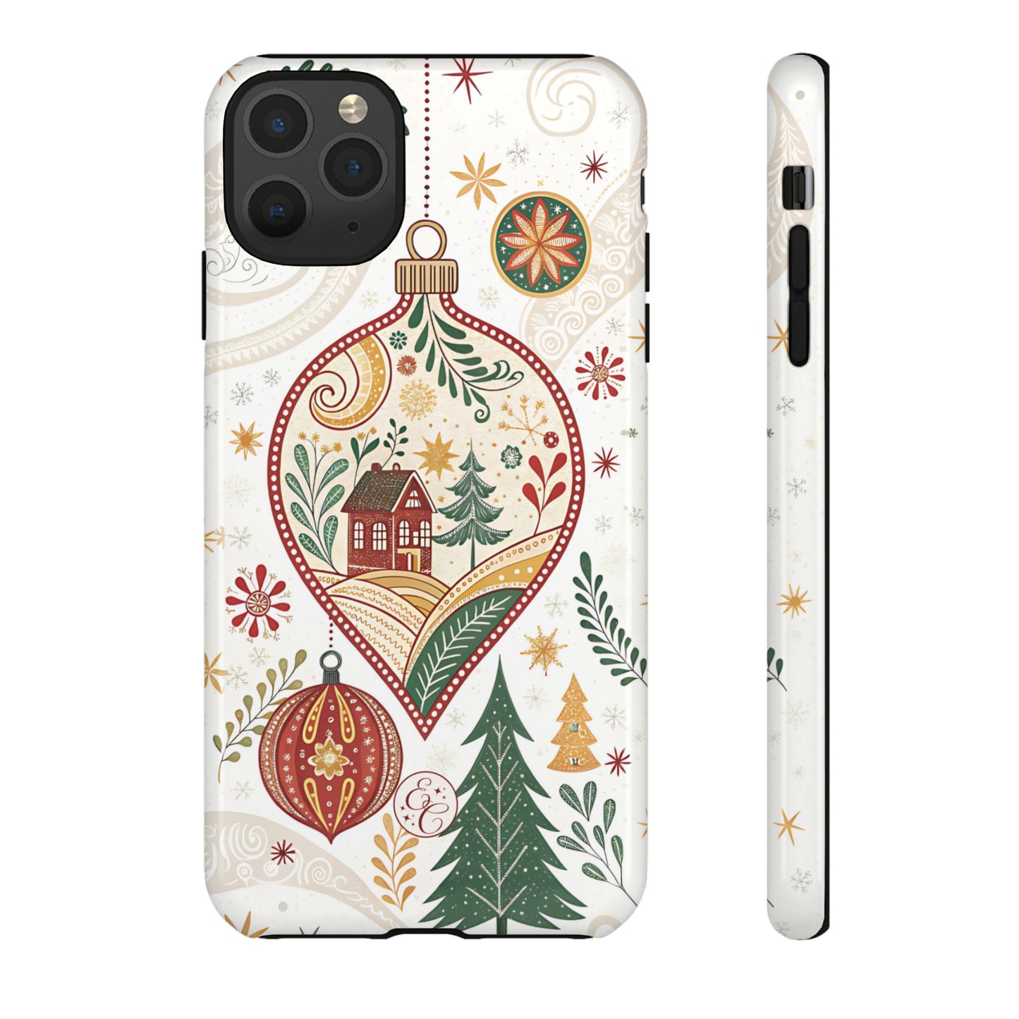 Cozy Christmas Ornament Tough Phone Case