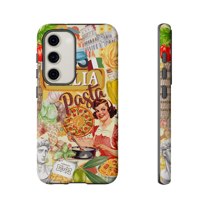 Italian Cuisine Collage Tough Phone Case