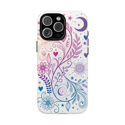 Subtel Bisexual Boho Doodle Tough Phone Case
