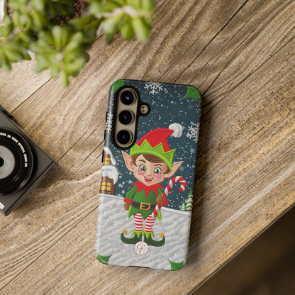 Christmas Naughty Elf Tough Phone Case