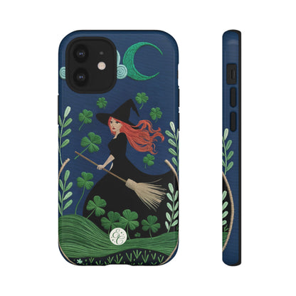 Irish Witch’s Moonlit Stroll Tough Phone Case