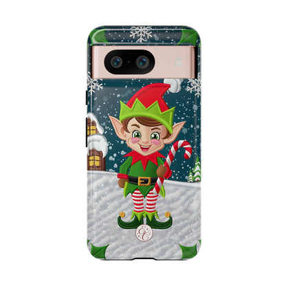 Christmas Naughty Elf Tough Phone Case