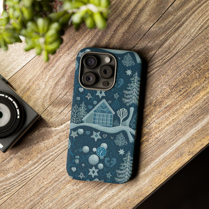Winter Wonderland Pattern Tough Phone Case