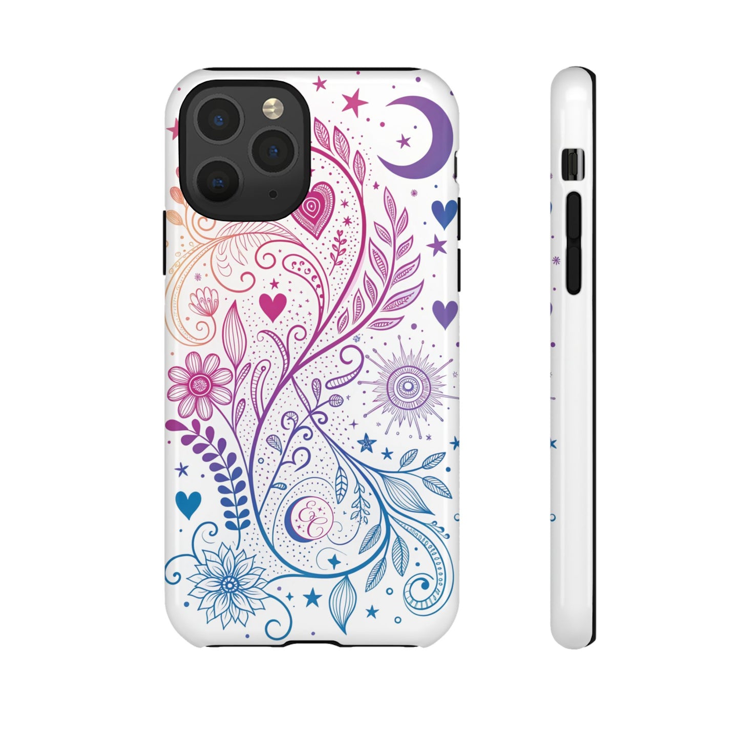 Subtel Bisexual Boho Doodle Tough Phone Case