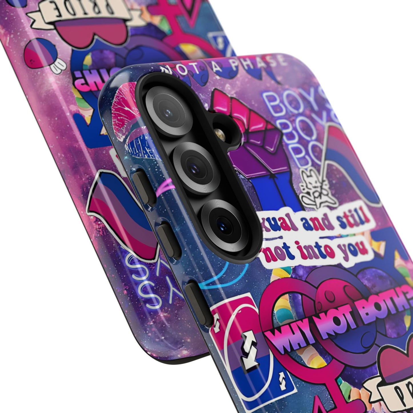 Bisexual Pop Art Tough Phone Case