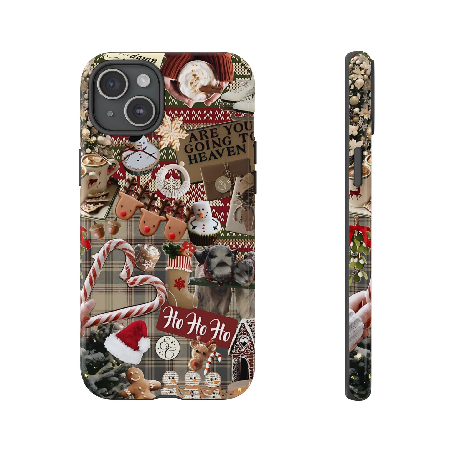 Christmas Festive Collage Tough Phone Case