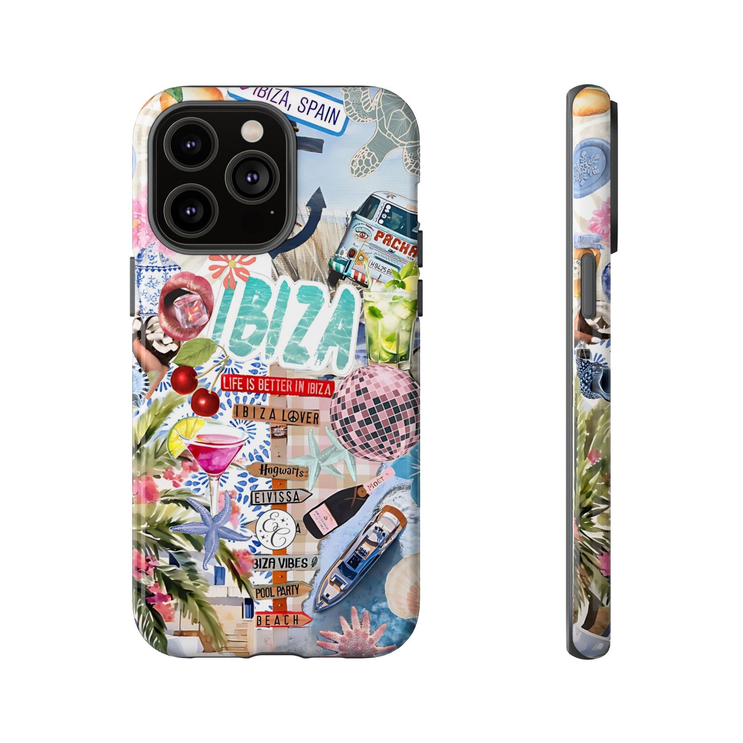 Ibiza Summer Vibes Collage Tough Phone Case