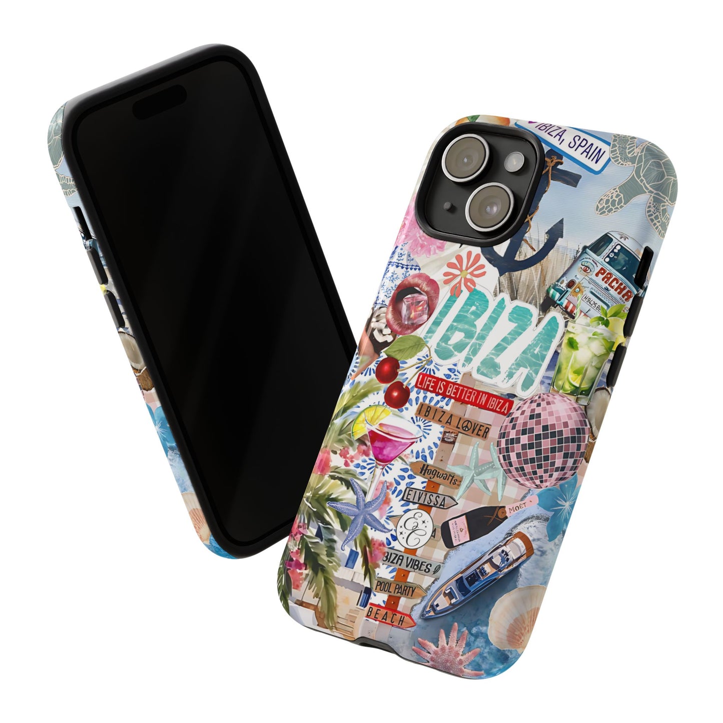 Ibiza Summer Vibes Collage Tough Phone Case