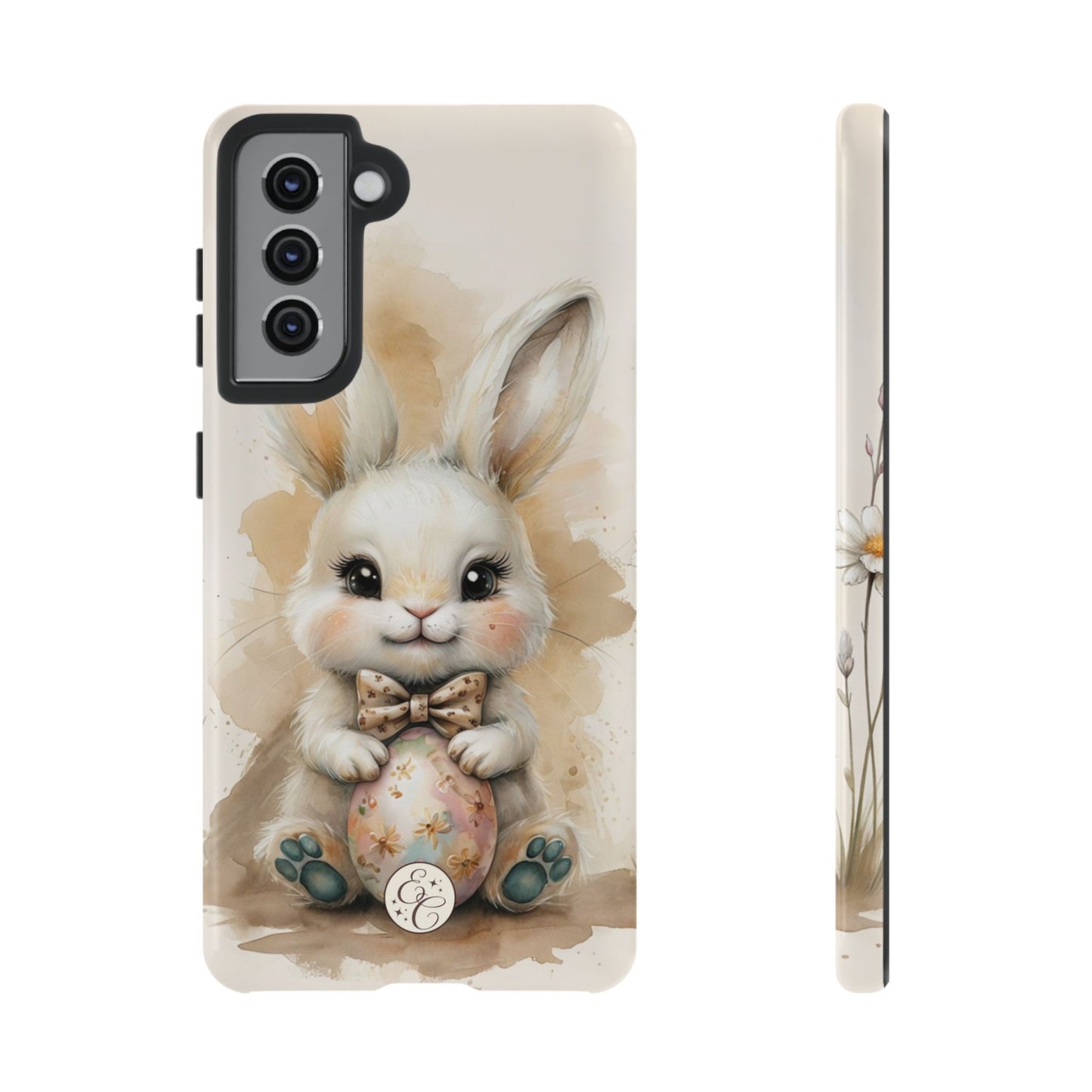 Bunny & Easter Egg Tough Phone Case