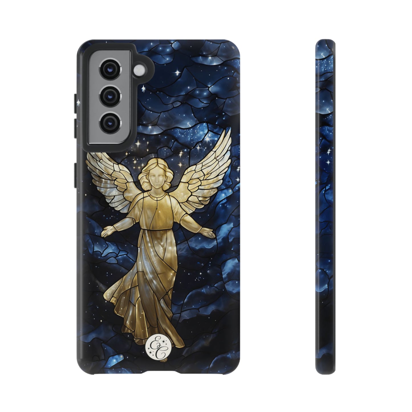 Guardian Angel Stained Glass Tough Phone Case