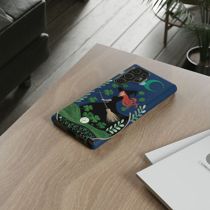 Irish Witch’s Moonlit Stroll Tough Phone Case