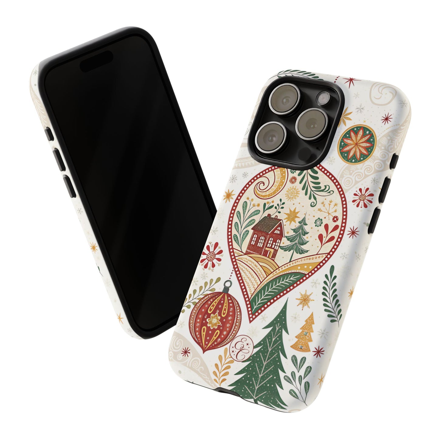 Cozy Christmas Ornament Tough Phone Case