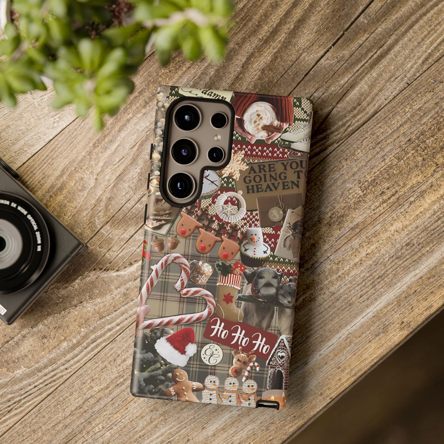 Christmas Festive Collage Tough Phone Case