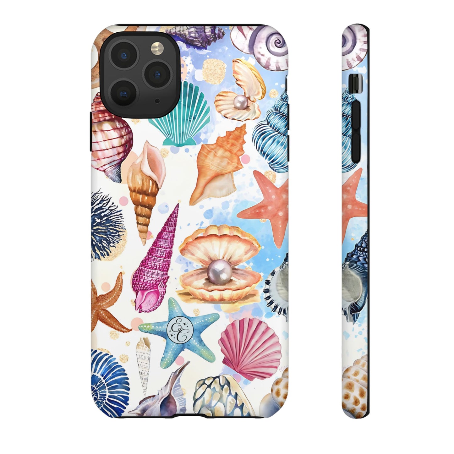 Colorful Sea Shells Tough Phone Case