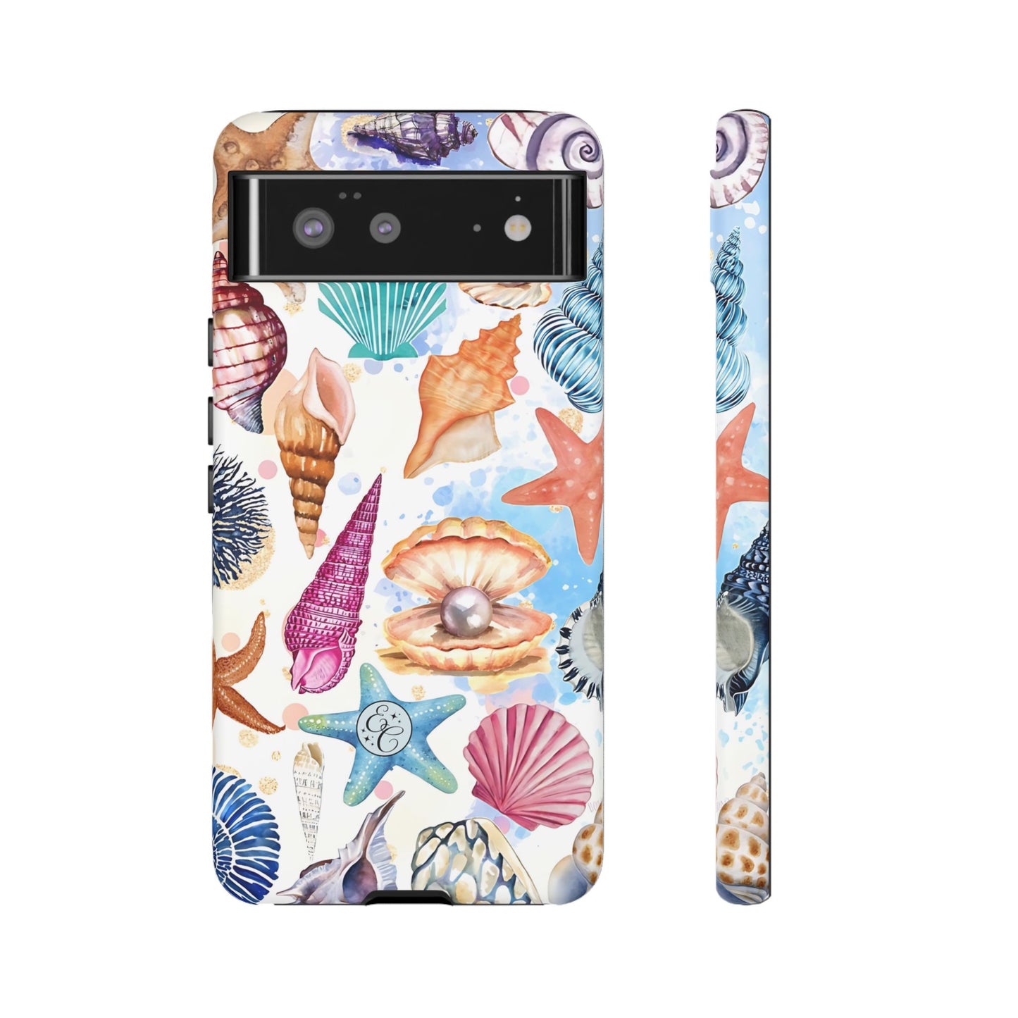 Colorful Sea Shells Tough Phone Case