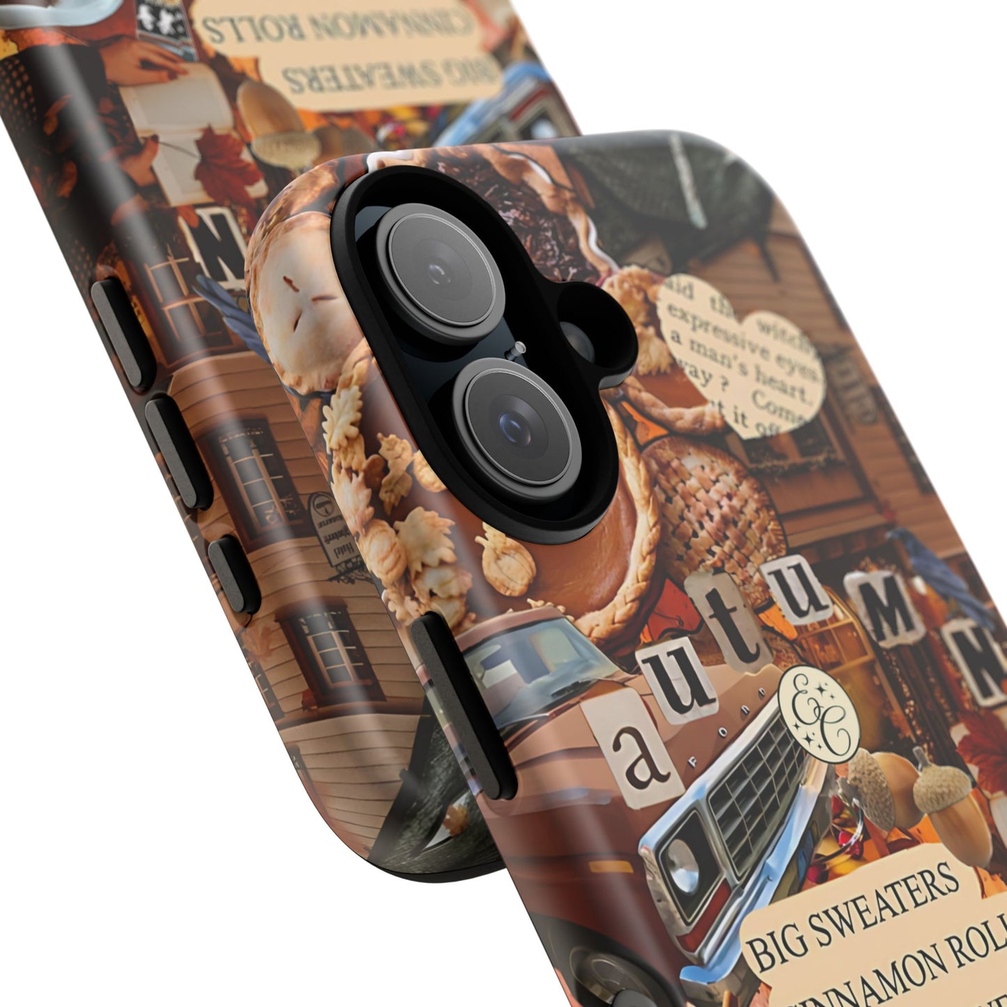 Autumn Aesthetic Collage Tough Phone Case