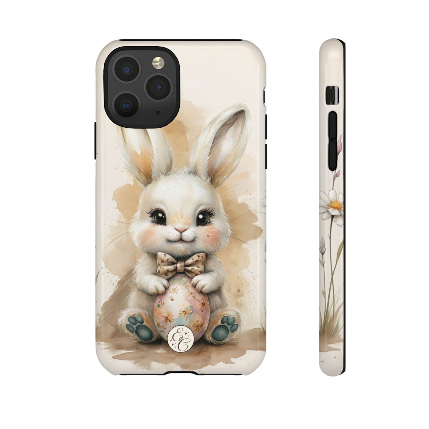 Bunny & Easter Egg Tough Phone Case