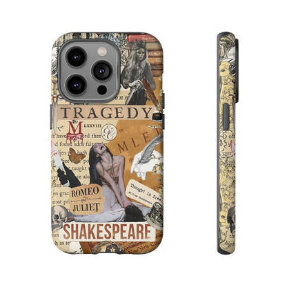 Shakespeare Tragedy Collage Tough Phone Case