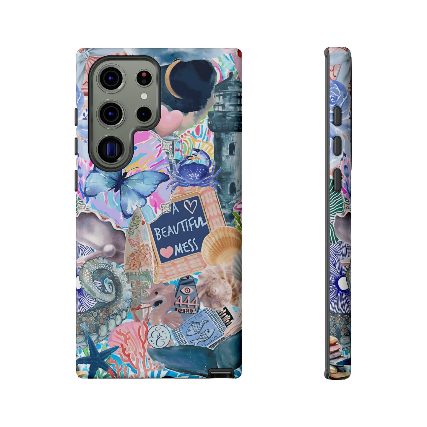 Beautiful Mess Collage Tough Phone Case