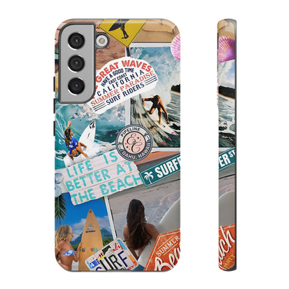 Surfer Girl Lifestyle Tough Phone Case