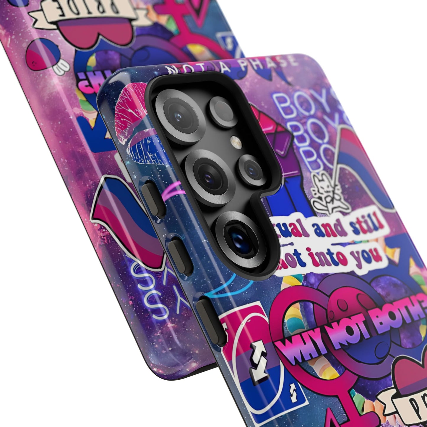 Bisexual Pop Art Tough Phone Case